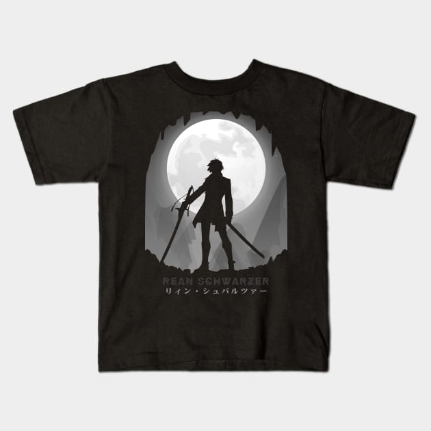 Rean Schwarzer | Trails Of Cold Steel Kids T-Shirt by GuruBoyAmanah